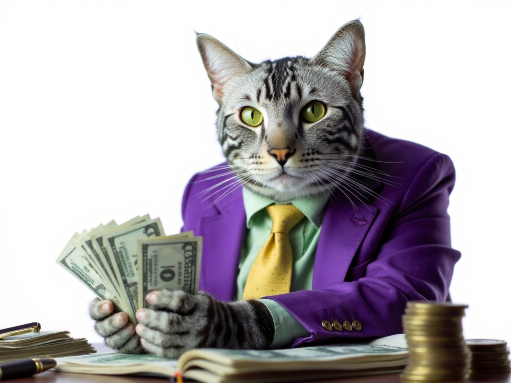 Dog with credit card